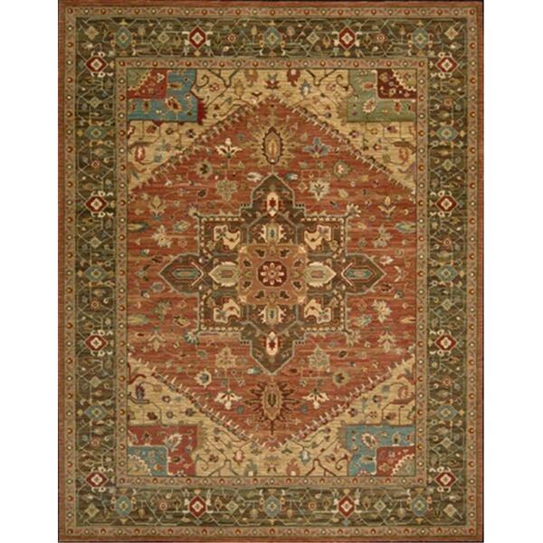 Nourison Living Treasures Area Rug Collection Rust 2 Ft 6 In. X 4 Ft 3 In. Rectangle 99446667229